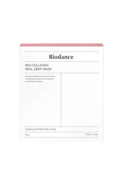 Bio Collagen-Real Deep Mask - 4 Sheets, 1.19 Oz 34g Each